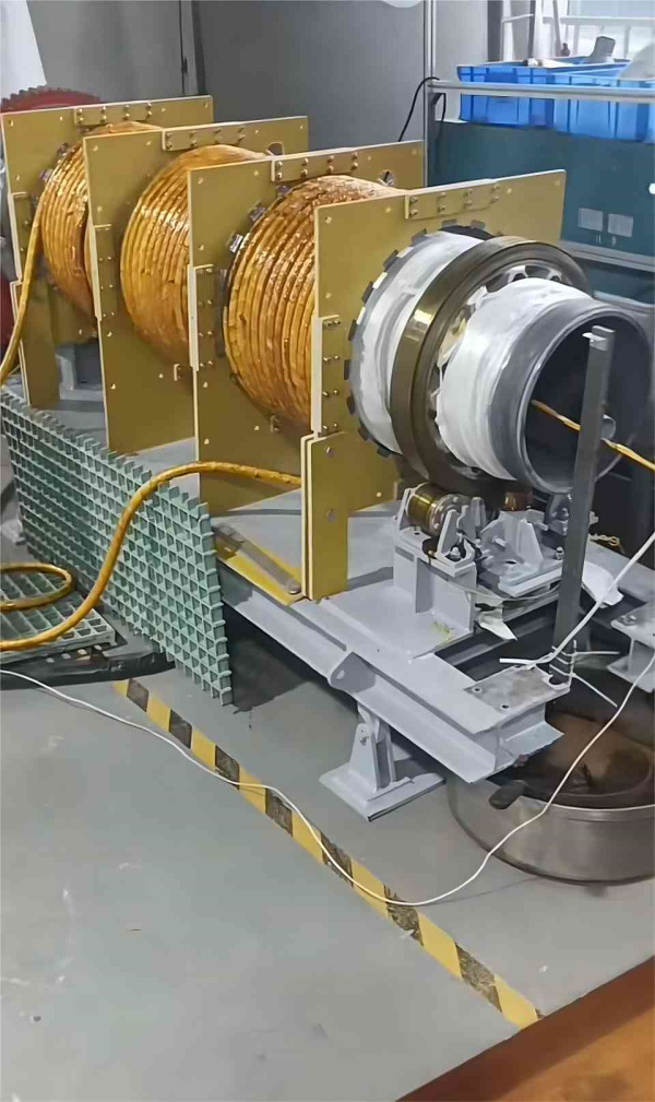 電磁加熱焙燒工業粉體,規格:?0.8×10米